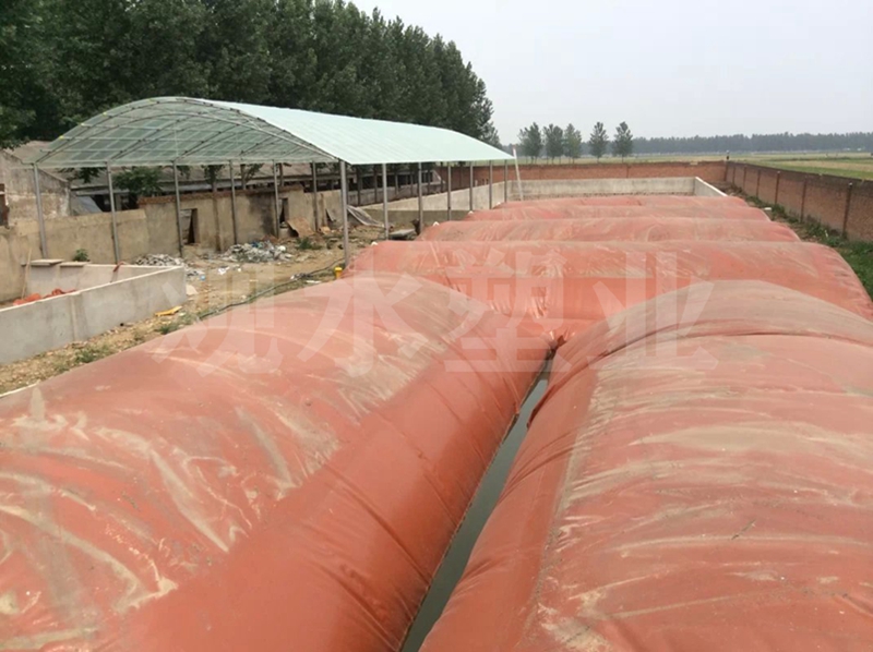 沼气池储气袋的使用方式