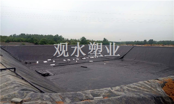 土工膜沼气池
